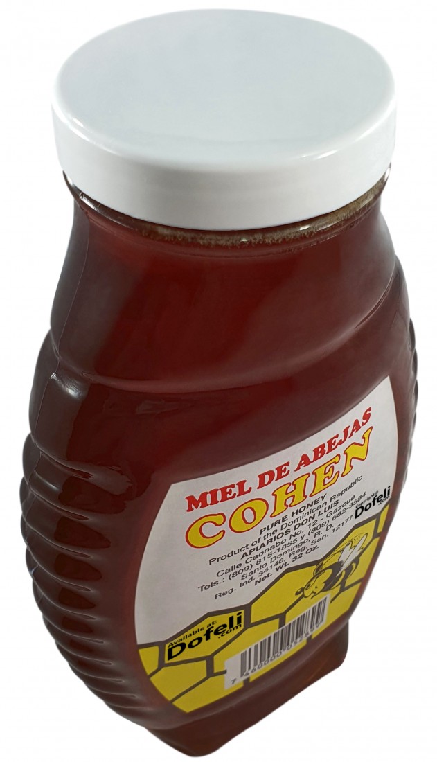 Cohen Dominican honey packed with antibacterial and antifungal health-supporting elements.